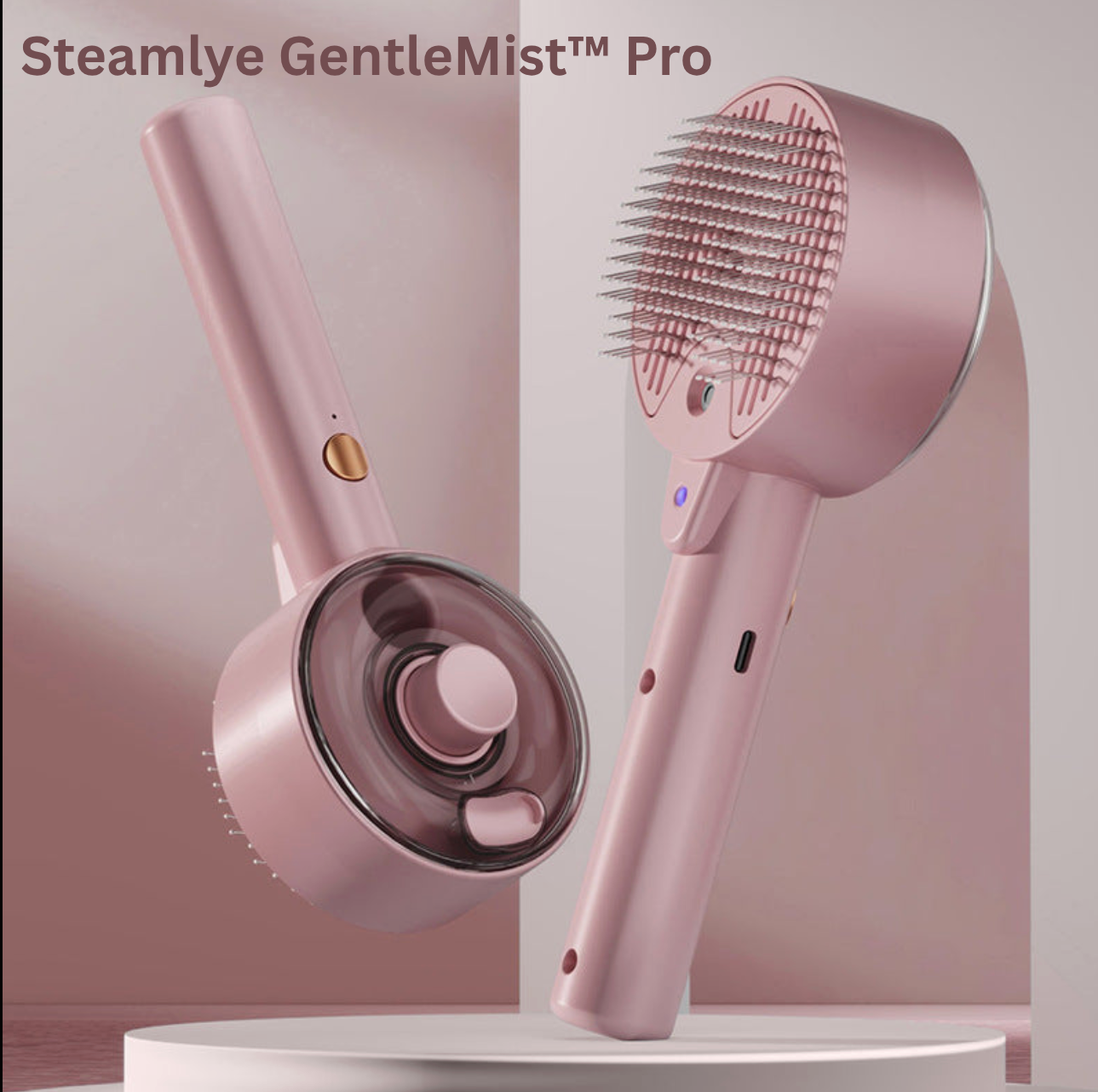 Steamlye GentleMist™ Pro Pet Grooming Comb